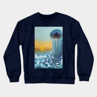 sunrise from sea Crewneck Sweatshirt